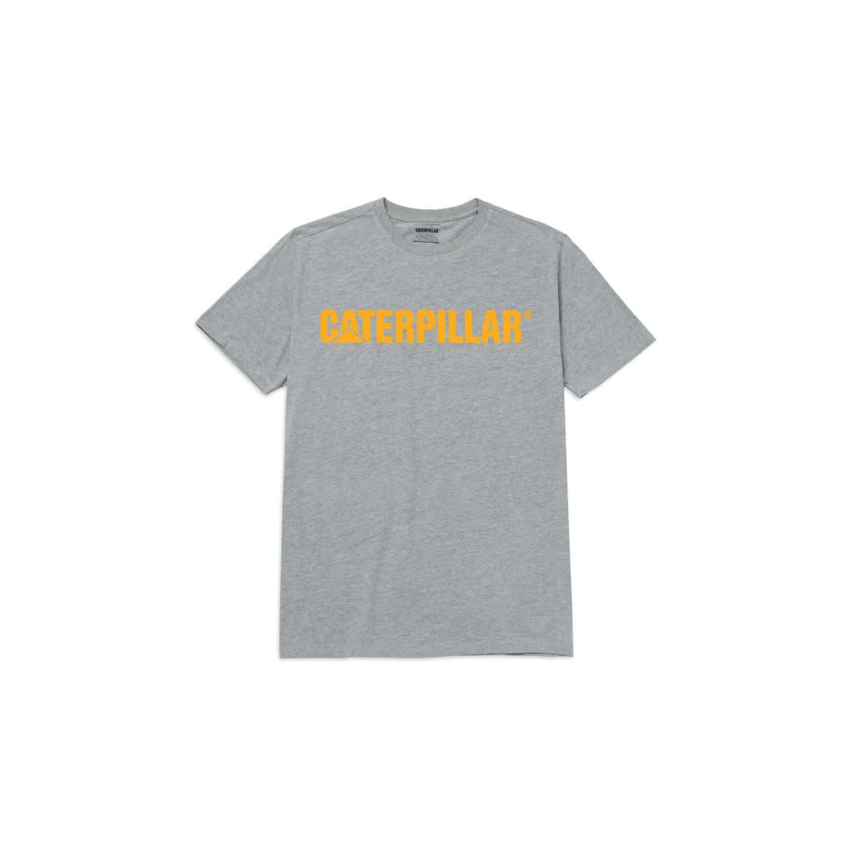 CAT - Camiseta Hombre CAT Logo Tee Gris 2 CAT