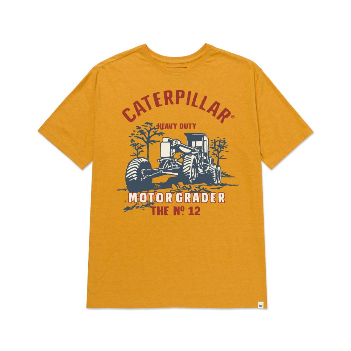 CAT - Camiseta Hombre CAT EQUIPMENT GRAPHIC TE Naranja CAT.