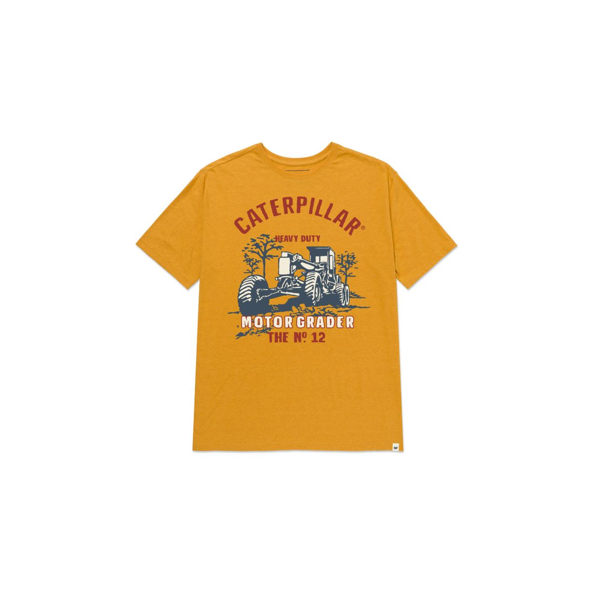 CAT - Camiseta Hombre CAT EQUIPMENT GRAPHIC TE Naranja CAT.