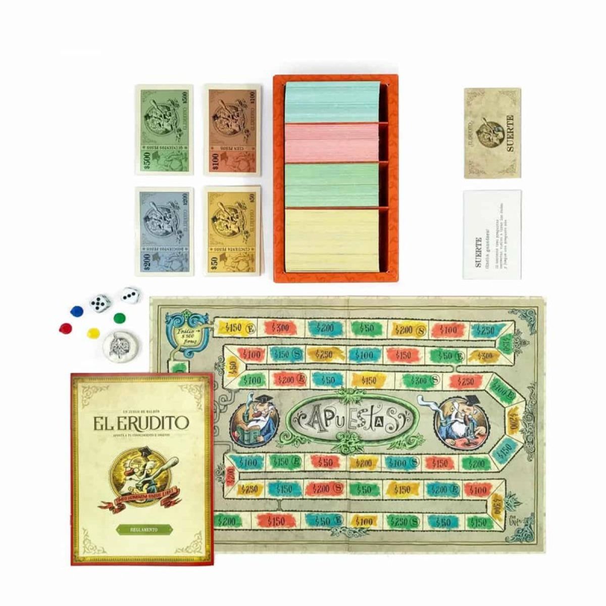 GENERICO - Juego de Mesa El Erudito de Maldon