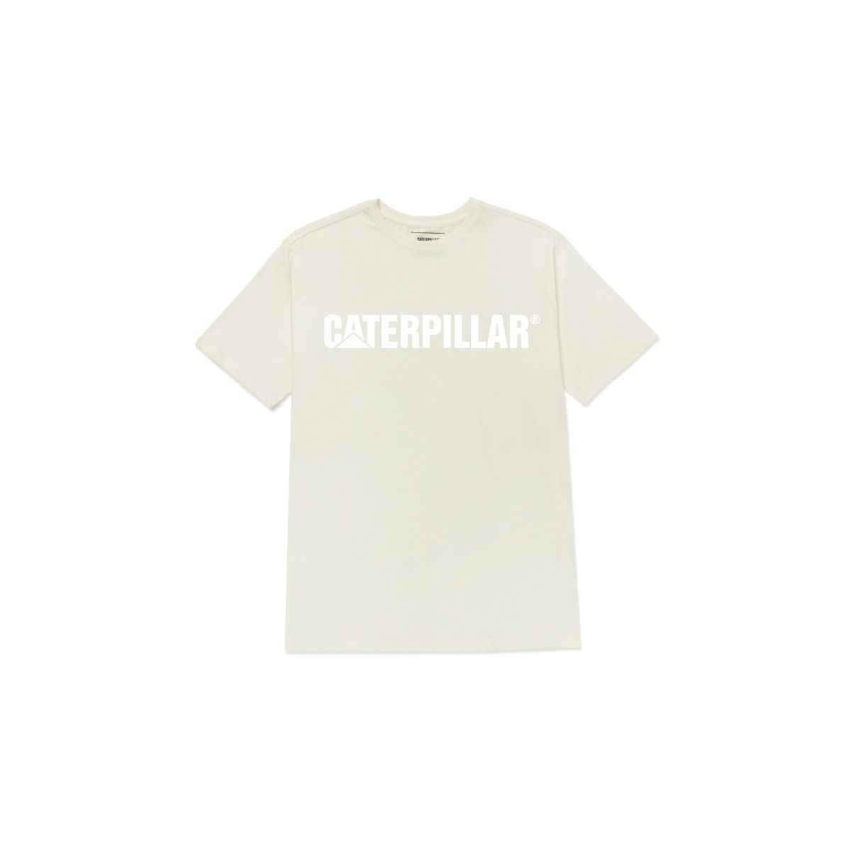 CAT - Camiseta Hombre CAT CATERPILLAR LOGO TEE Beige CAT.