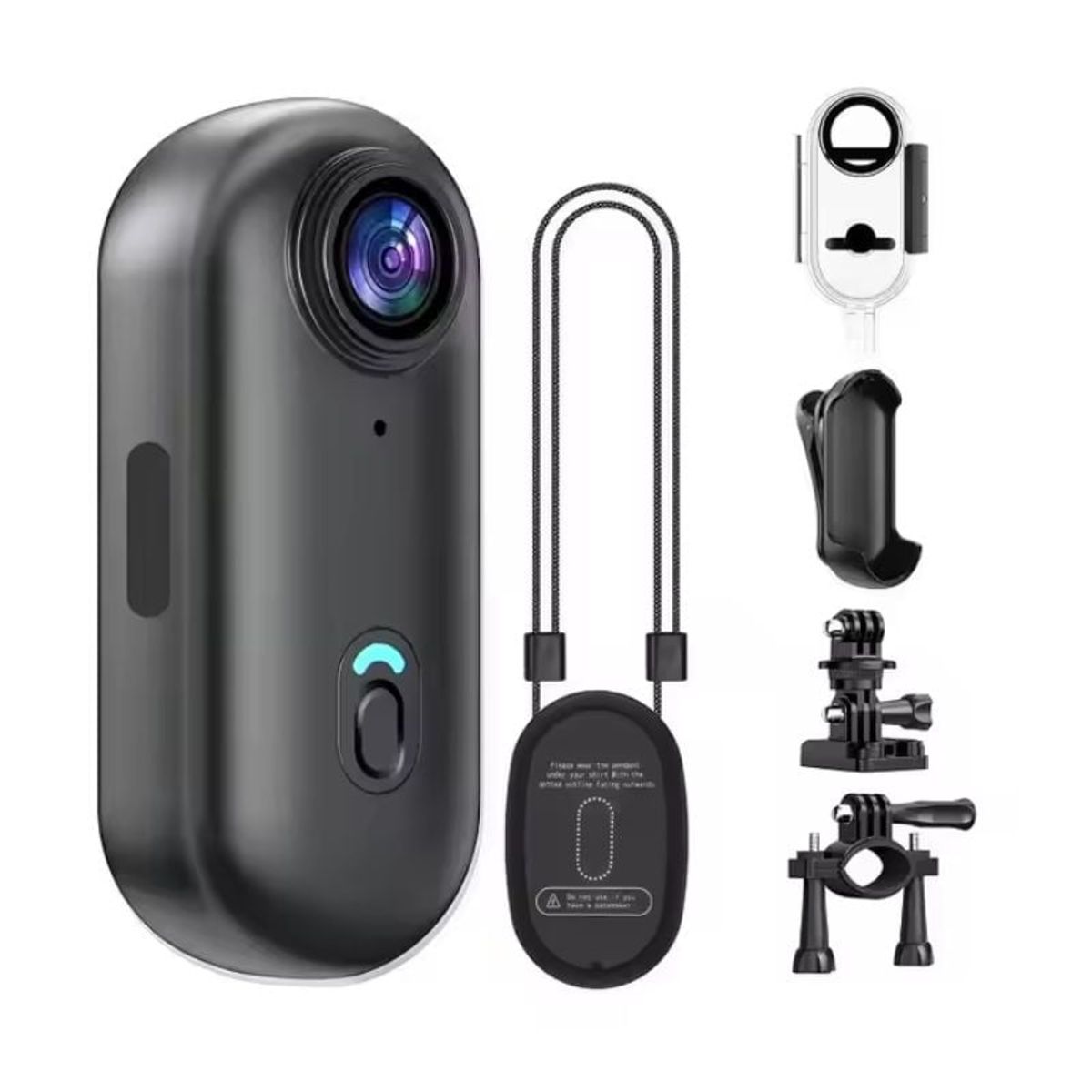 GENERICO - Mini Cámara de Acción H88 Pro 4K Wifi 256GB Deportiva Impermeable