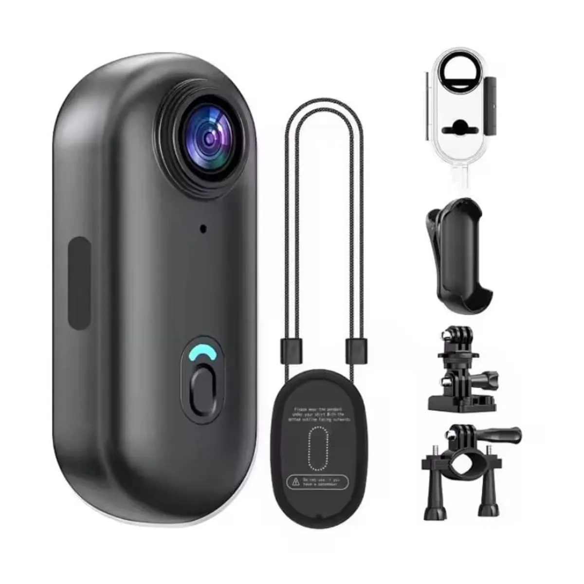 GENERICO - Mini Cámara de Acción H88 Pro 4K Wifi 256GB Deportiva Impermeable