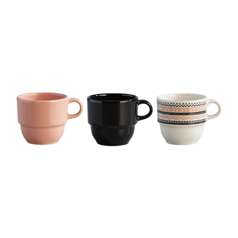 CORONA - Set X3 Pocillos Corona Apilables Preya 2014ml