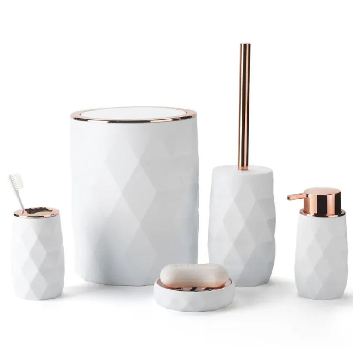 GENERICO - Juego De Baño Por x5 Pzsas