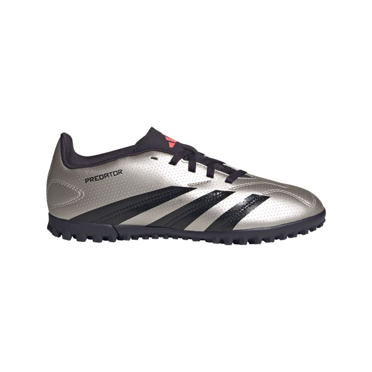 ADIDAS - Guayos adidas Niño Predator Club - Plateado-Negro