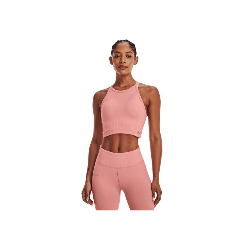 UNDER ARMOUR - Camiseta Mujer UNDER ARMOUR RUSH SEAMLESS TANK Rosa UNDER ARMOUR.