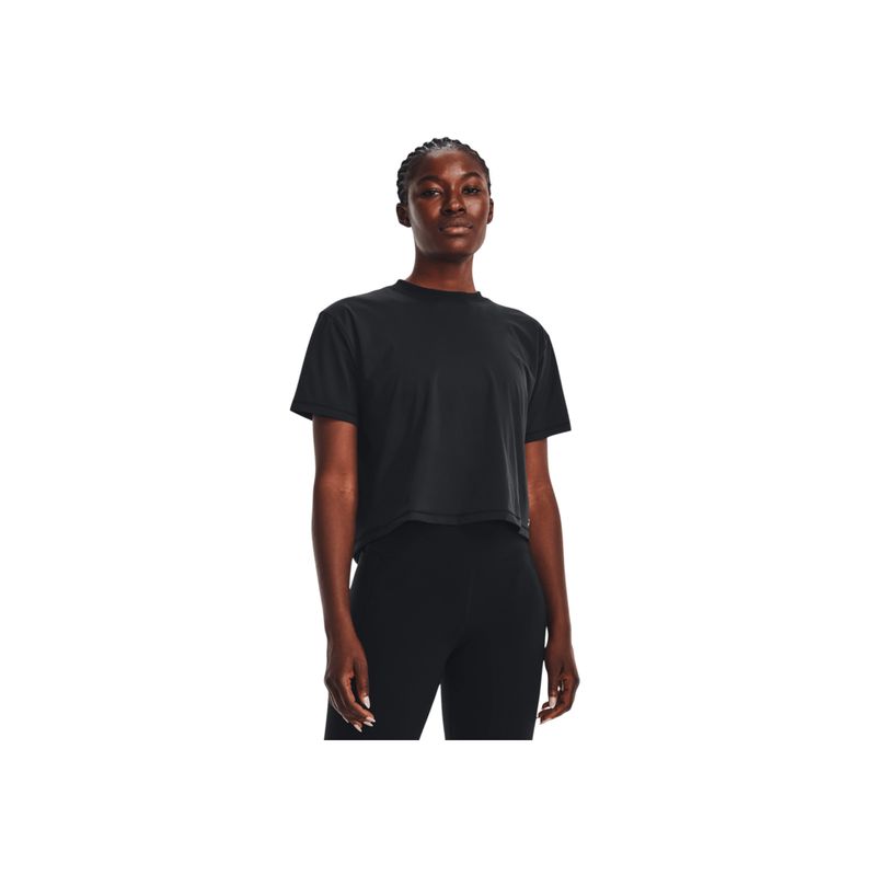 UNDER ARMOUR - Camiseta Mujer UNDER ARMOUR UA MERIDIAN SS Negro UNDER ARMOUR.