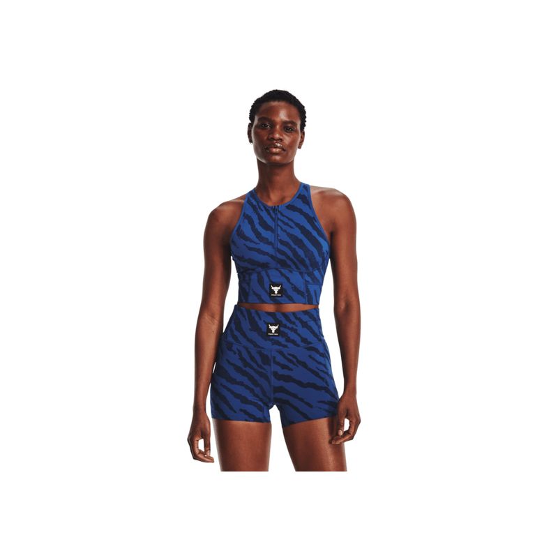 UNDER ARMOUR - Camiseta Mujer UNDER ARMOUR PJT RCK MRDIAN PT ZI Azul UNDER ARMOUR.