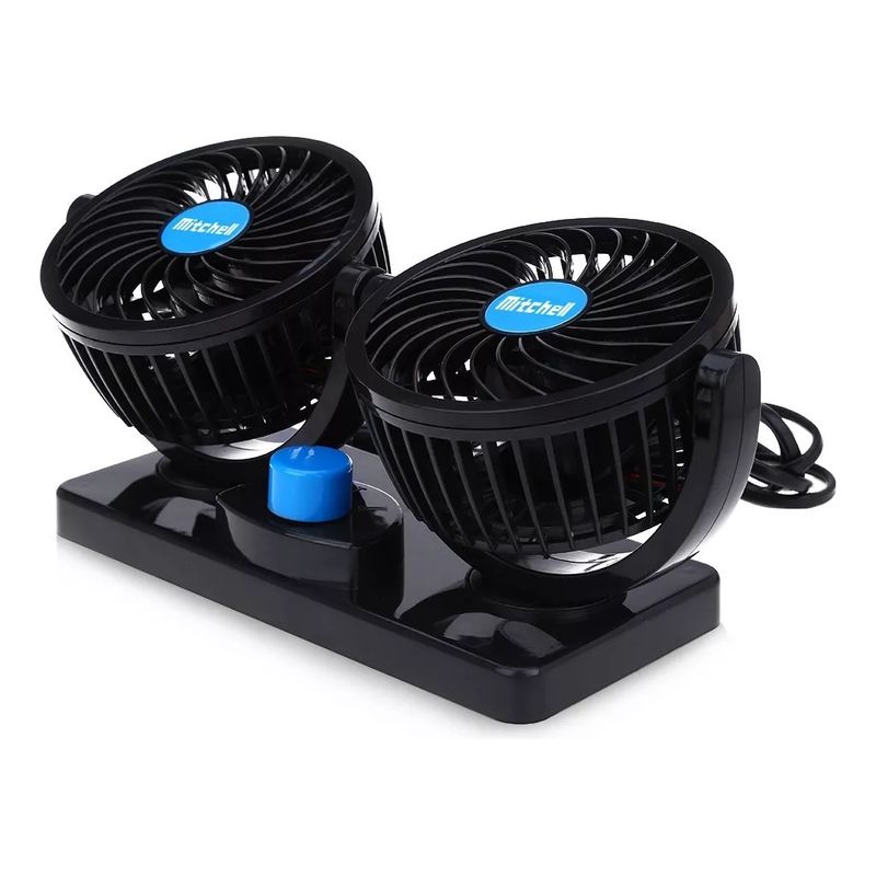 HOME - Duo Ventiladores para interior de autos 360º