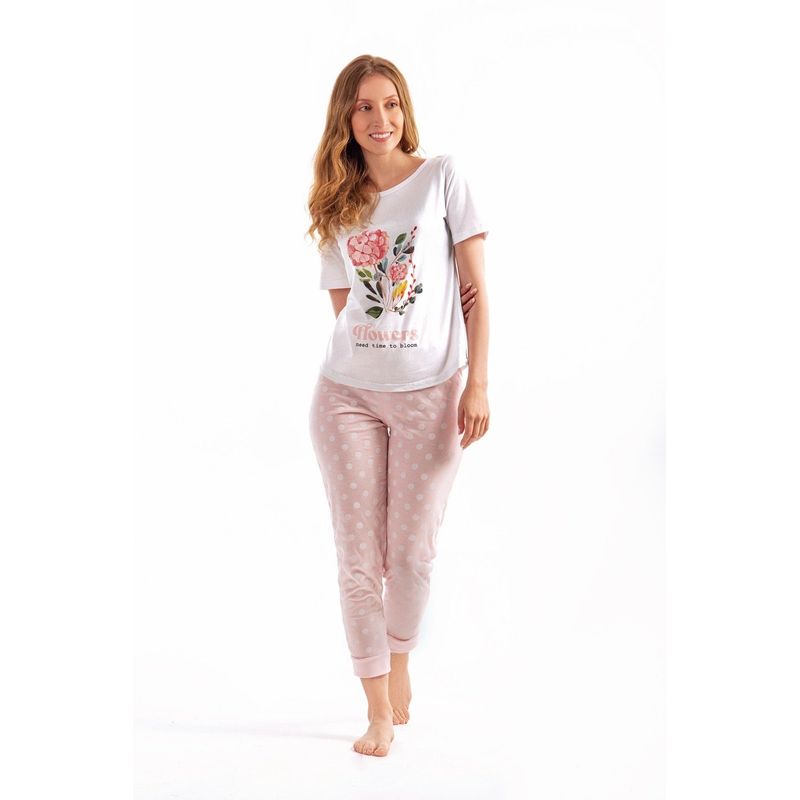 IN ROSE - Set de Pijama Flowers In Rose