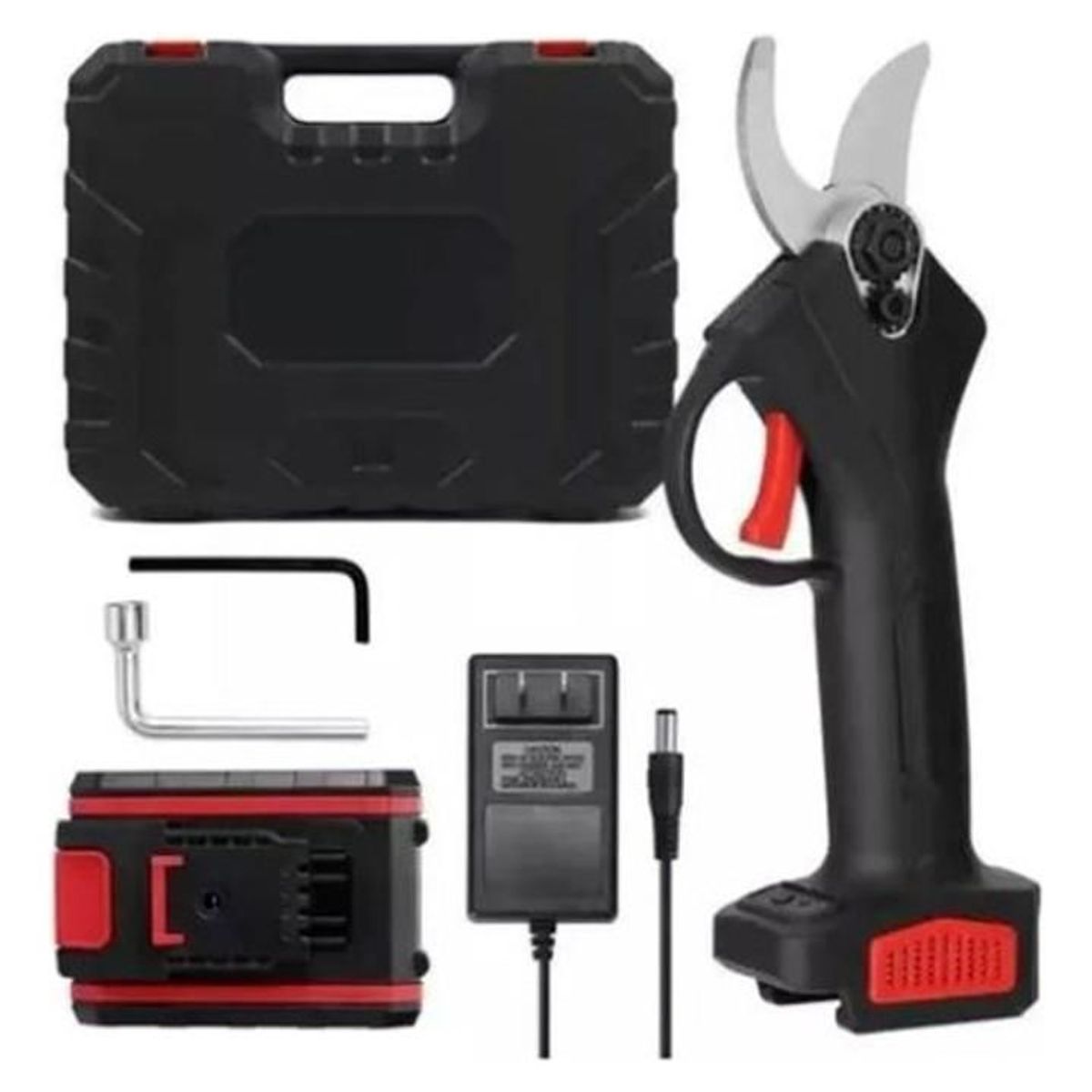 GENERICO - Tijera Podadora Recargable Podar 220v Acero Podar