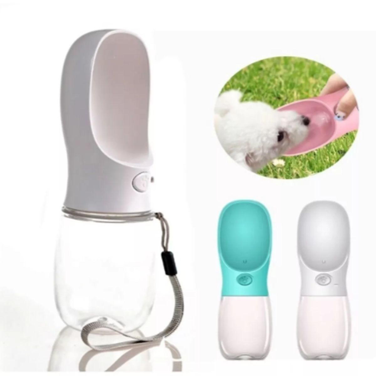 GENERICO - Bebedero Portátil Automático Para Mascotas Perros Y Gatos