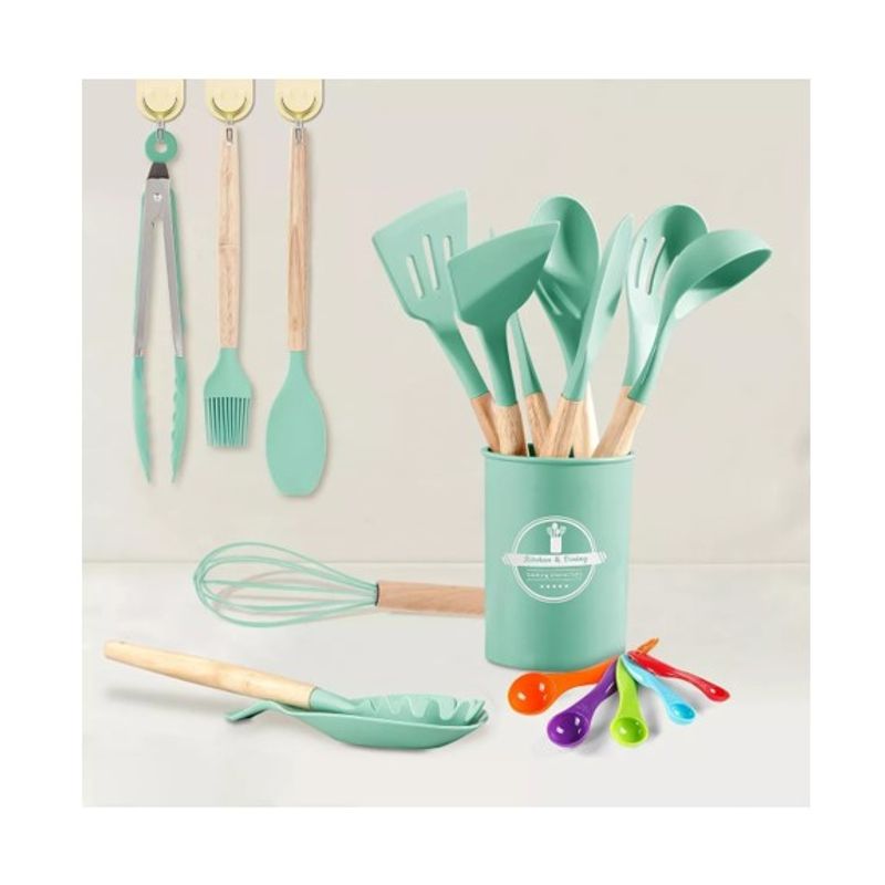 GENERICO - Set Cucharones y utensilios de Cocina x 12 Piezas