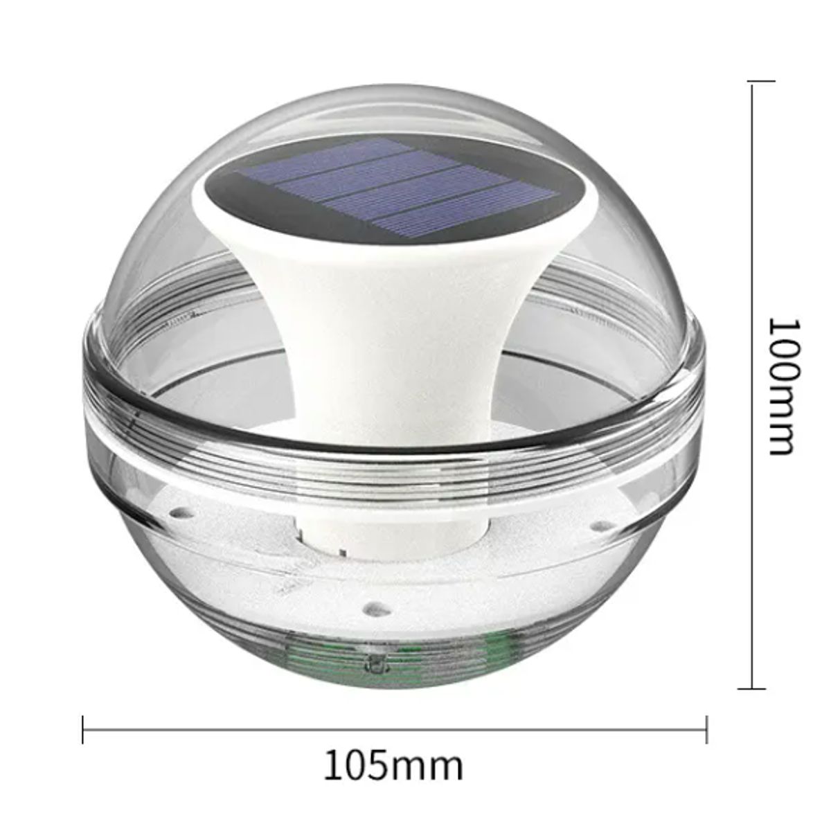 GENERICO - Bola Led Solar Flotante Rgb Que Cambia De Color Para Piscina