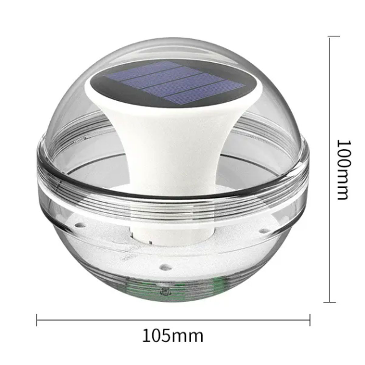 GENERICO - Bola Led Solar Flotante Rgb Que Cambia De Color Para Piscina