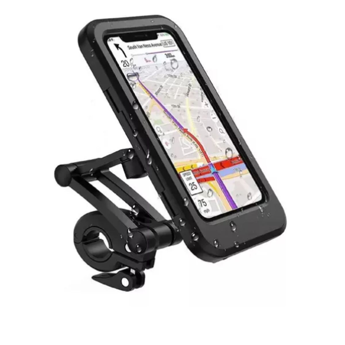 INNOVA - Soporte Para Celular De Moto Bicicleta Ajustable Universal