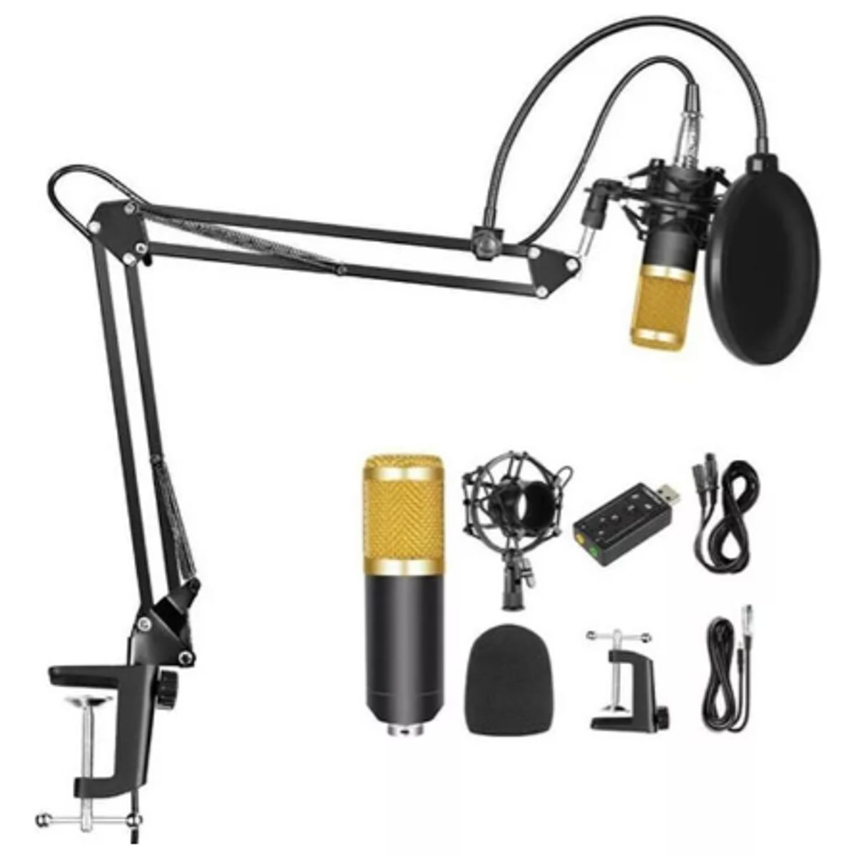 GENERICO - Microfono Condensador Estudio Profesional Voz Y Musica