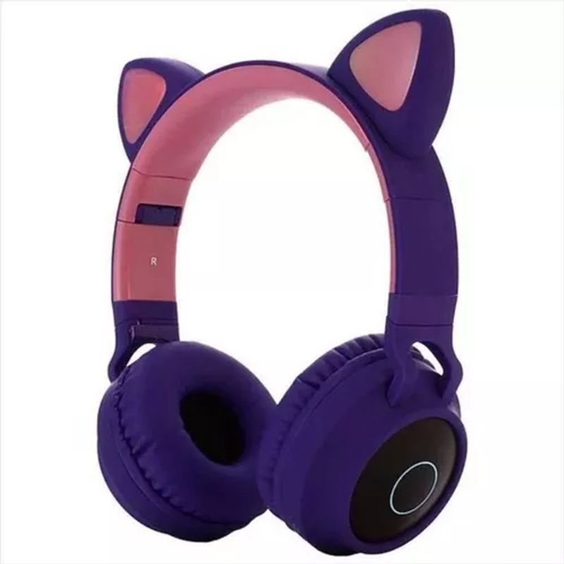 GENERICO - Diadema De Gato - Luces Y Pantalla