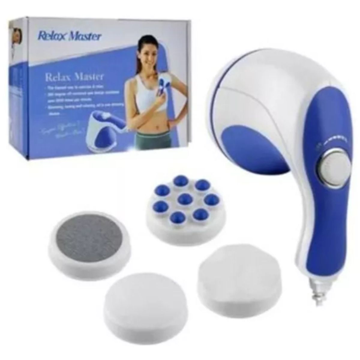 GENERICO - Masajeador Corporal Relax Tone 5 Cabezas