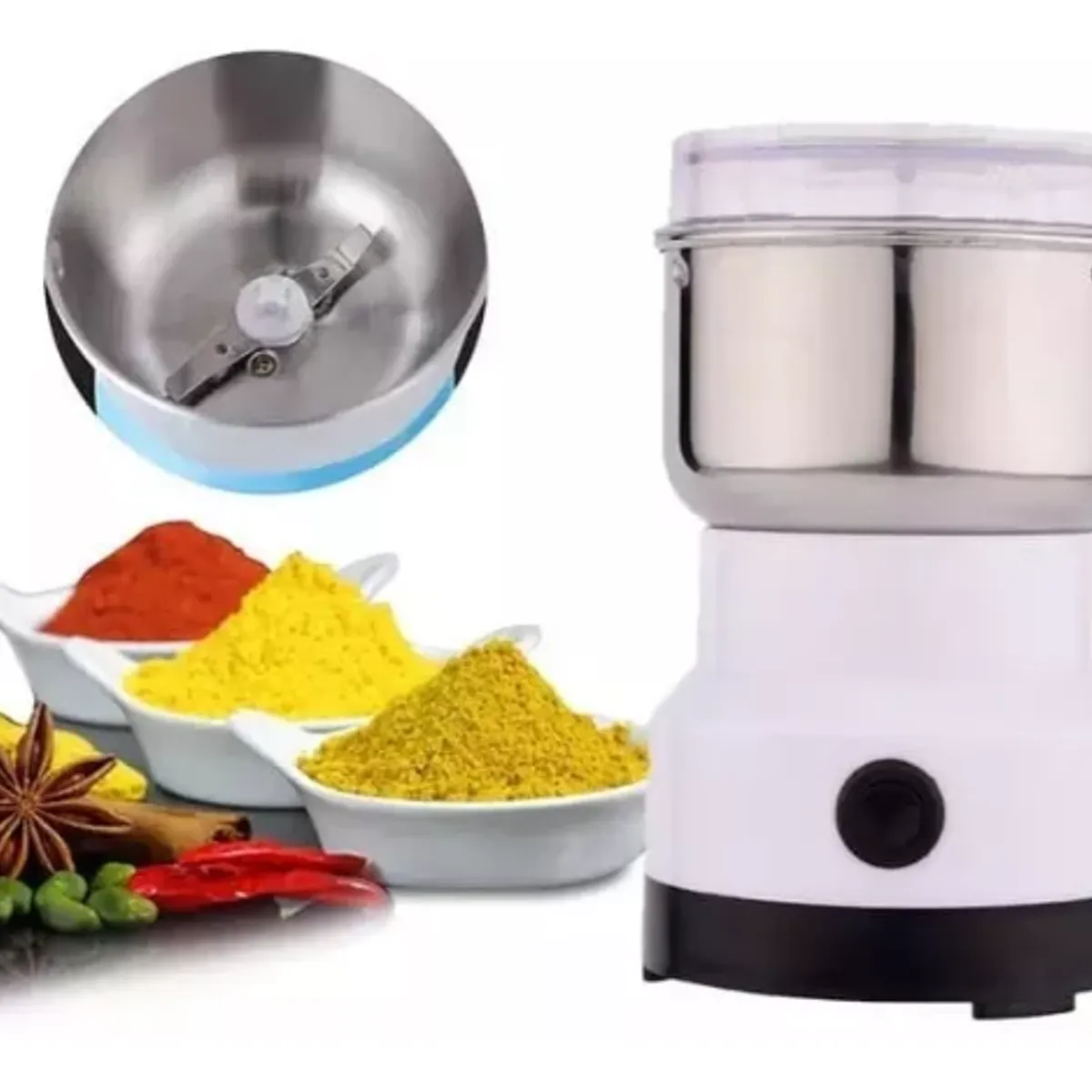 GENERICO - Molino Electrico Triturador De Café Granos Hogar Multiusos