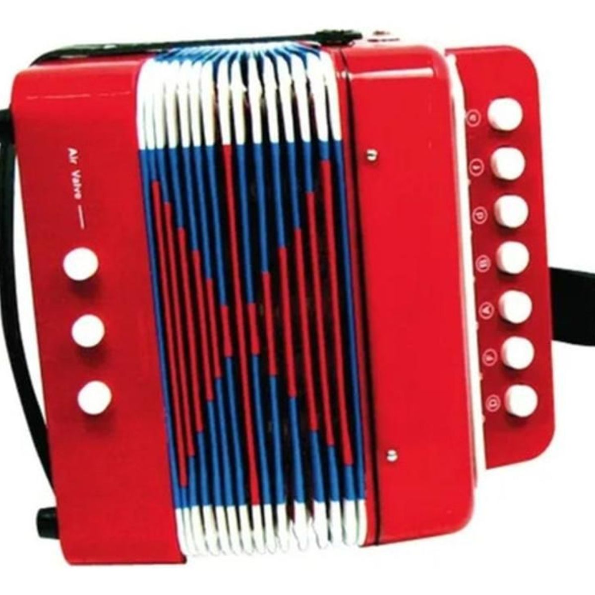 GENERICO - Acordeon Infantil Vallenato Niños Negra  ¡ Sonido Real