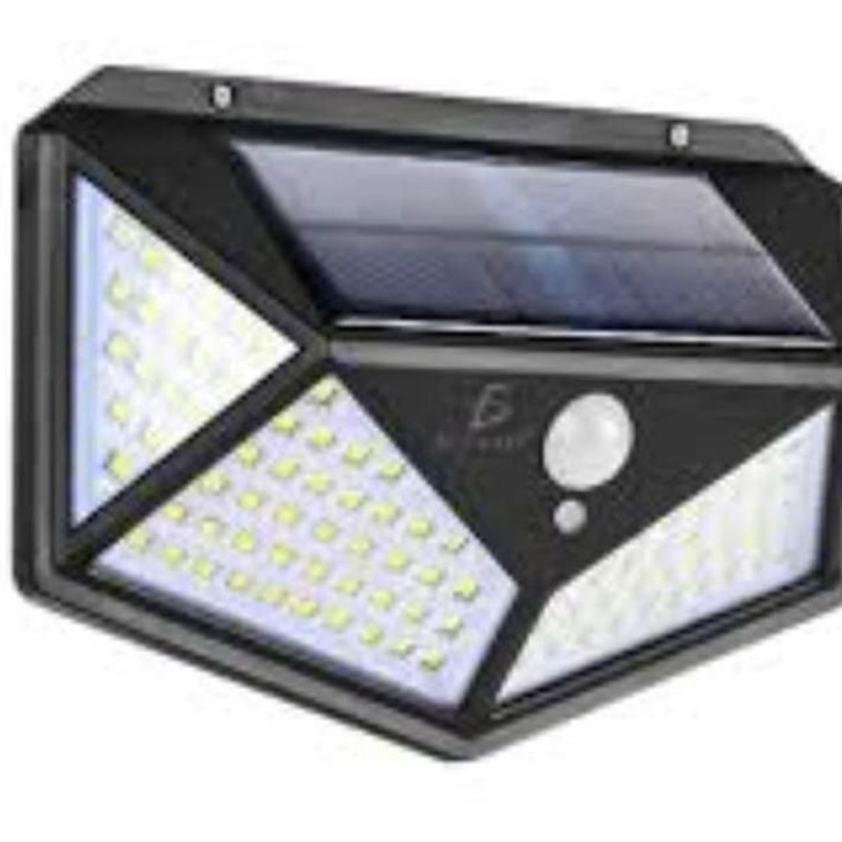 GENERICO - Lámpara Solar 100 Led Exterior Sensor Movimiento Seguridad