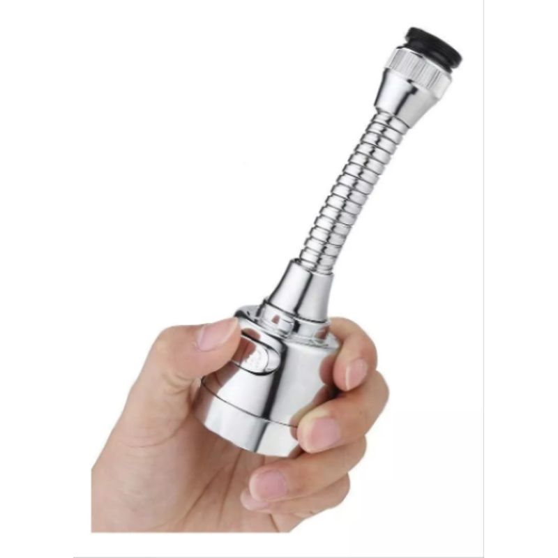 GENERICO - Grifo Extensor Cromado Lavaplatos 3 Salidas De Agua