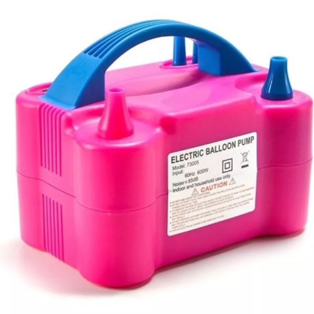GENERICO - Inflador De Globos Electrico 600 Watts Doble Boquilla