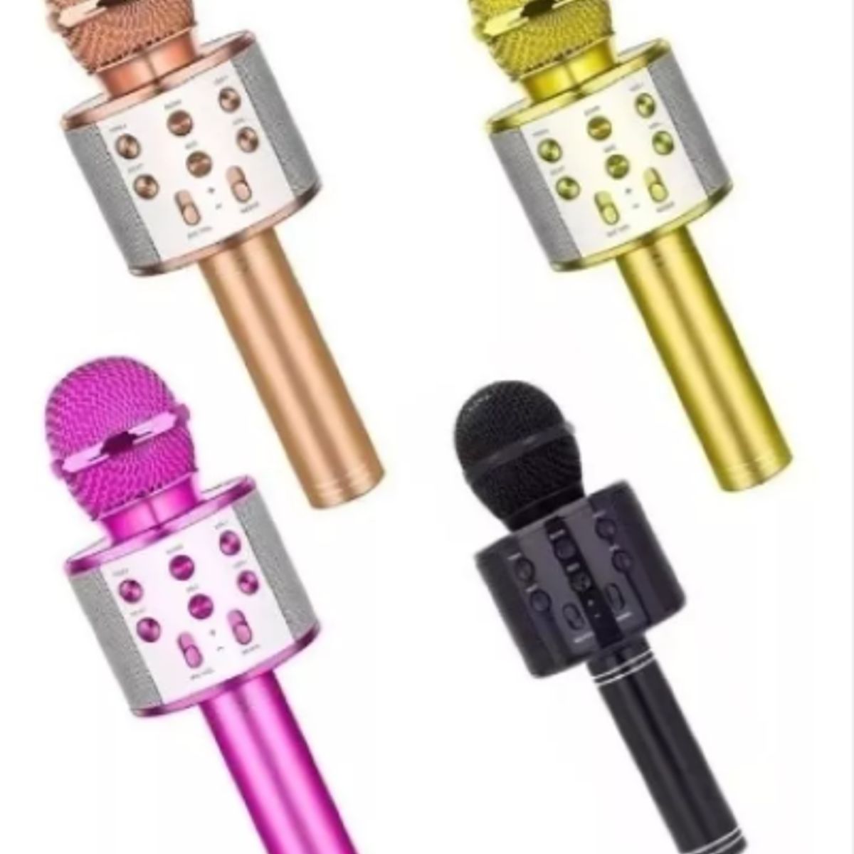 GENERICO - Microfono Bluetooth Ws 858 Karaoke Bluetooth  Fm  Usb