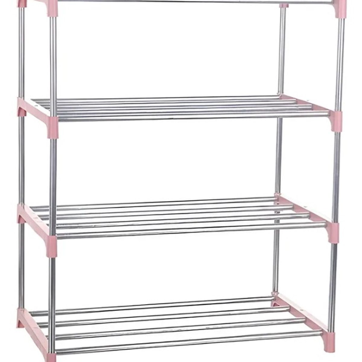 GENERICO - Zapatero Organizador De Zapatos Metálico 4 Niveles Practico