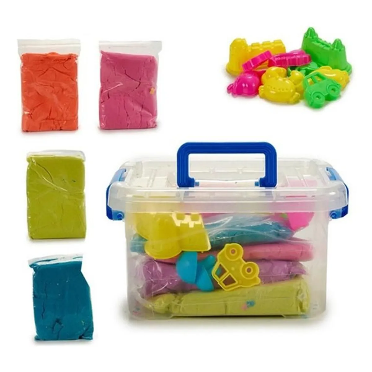 GENERICO - Arena Cinética Mágica Variedad de Colores y Juego Didáctico