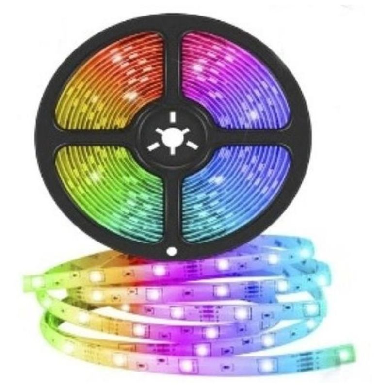 GENERICO - Cinta Led Rgb 5mts Bluetooth Ritmica App Y Control