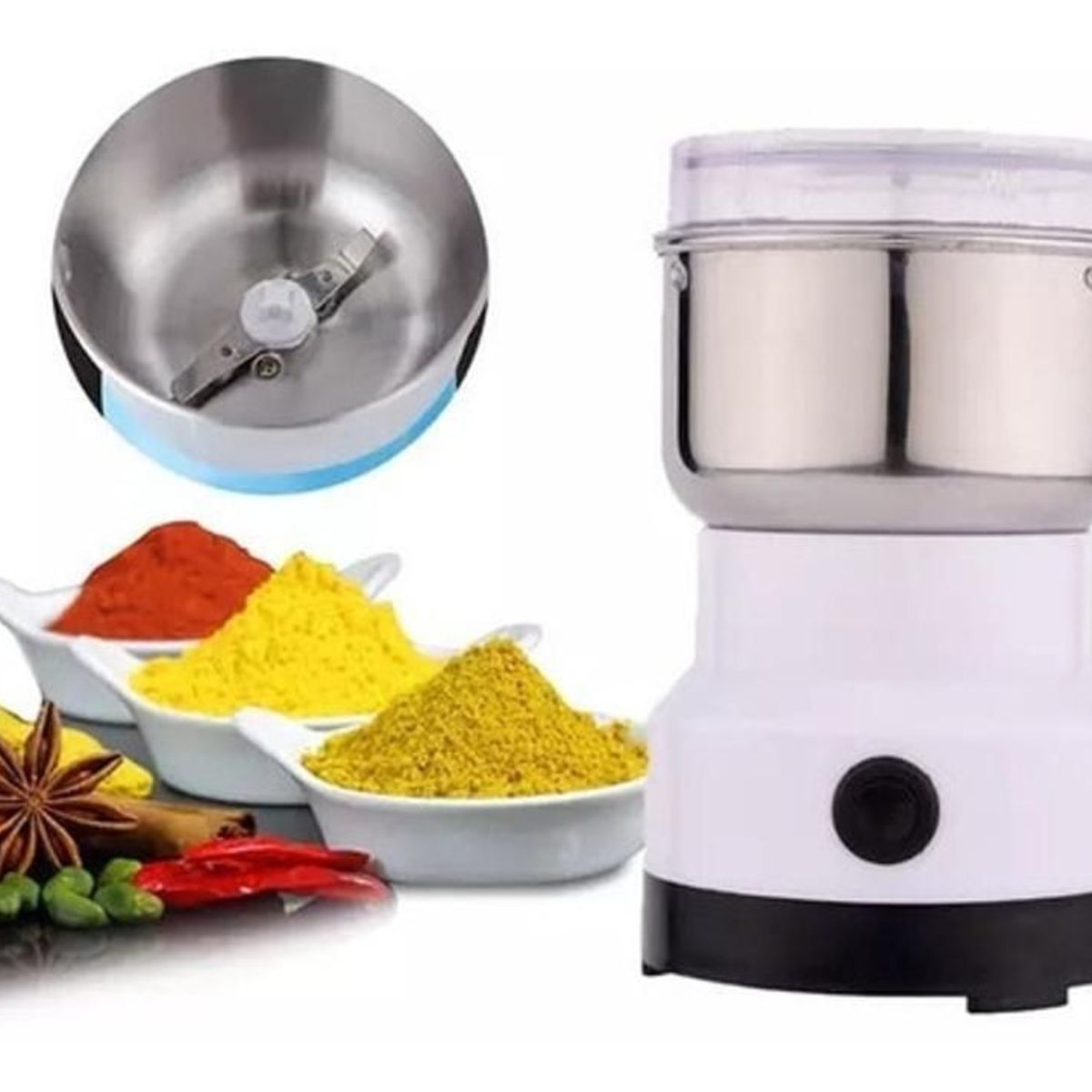 GENERICO - Molino Electrico Triturador De Café Granos Hogar Multiusos