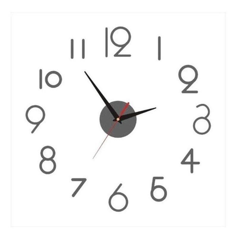 GENERICO - Reloj De Pared Plano Hogar Decorativo Diseño Moderno Pequeño