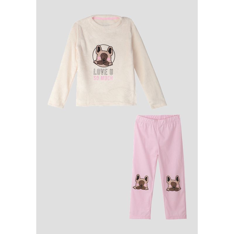 IN ROSE - Set de Pijama Frenchie In Rose