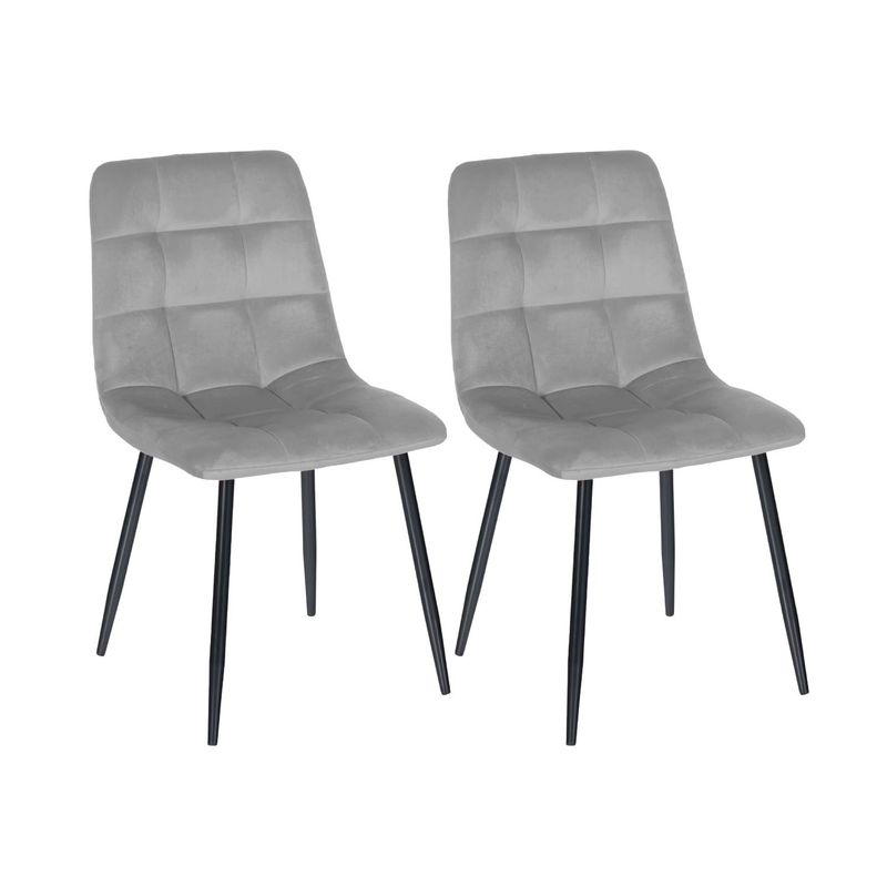 DIMATEX LEON - Set x2 Silla Decorativa Mueble Sala Comedor Dormitorio Refagata