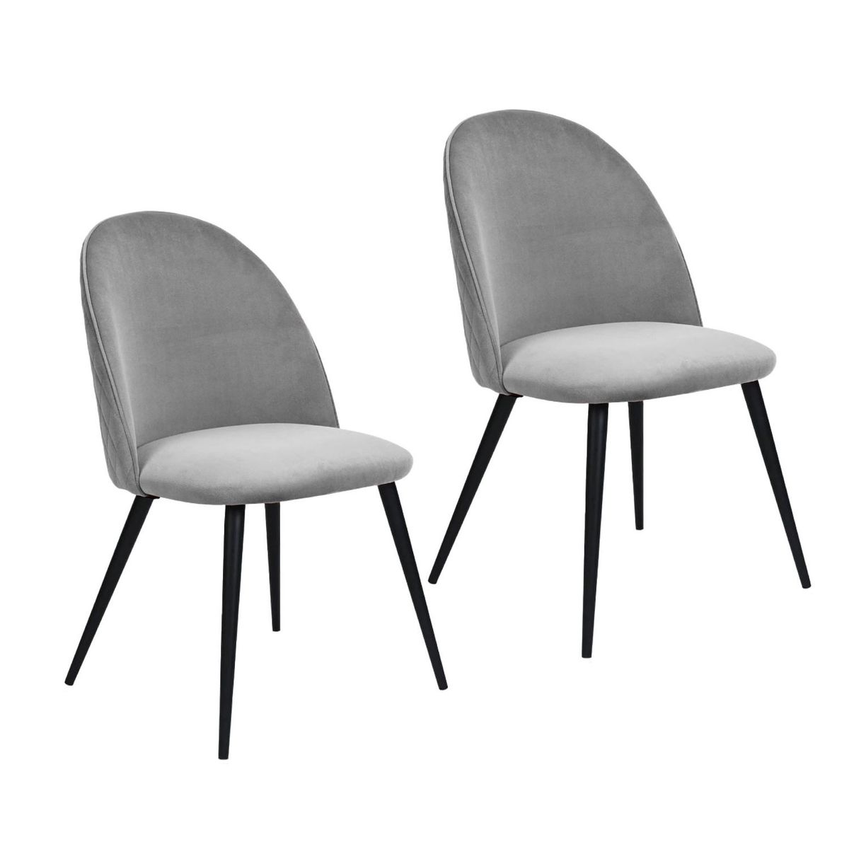DIMATEX LEON - Set x2 Silla Decorativa Mueble Sala Comedor Dormitorio Refkira