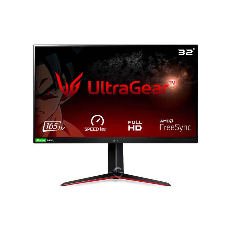 LG - Monitor Gamer LG 32GN55R-B UltraGear FHD 165Hz 1Ms AMD FreeSync