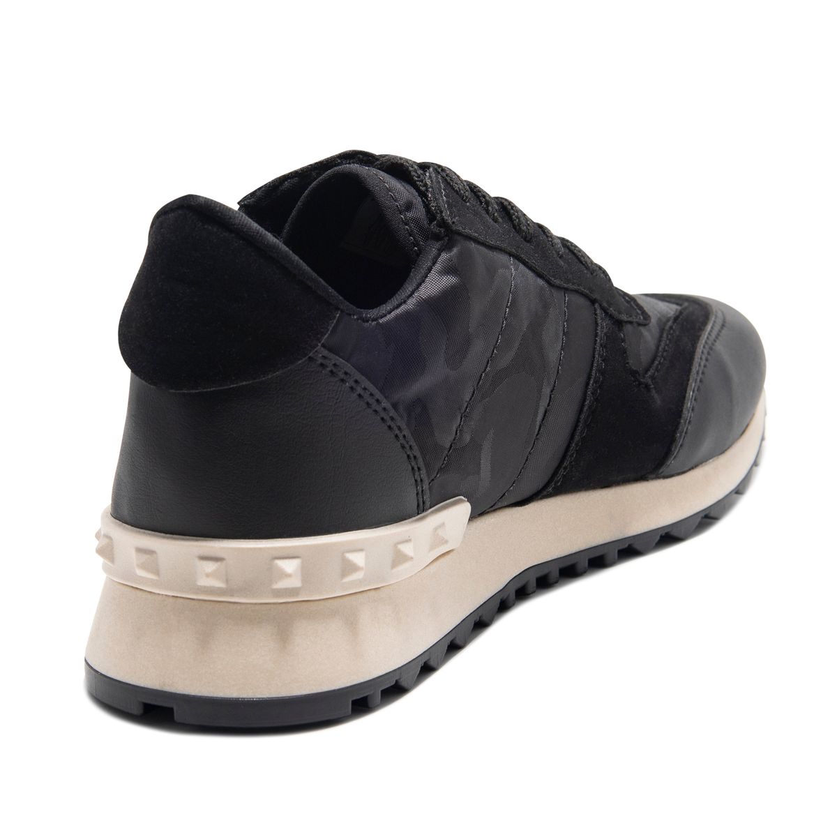 VIOLA - Tenis para hombre negro  viola  aval -01 b