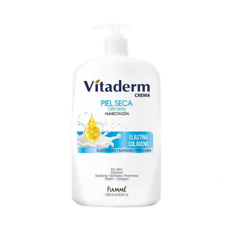 FULL FRESH - CREMA VITADERM ELASTINA Y COLAGENO x1000ml
