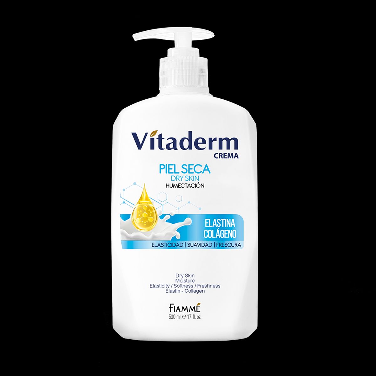 FULL FRESH - CREMA VITADERM ELASTINA Y COLAGENO x500ml