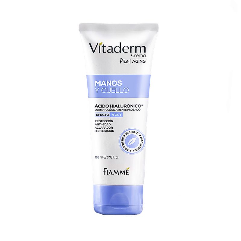 FULL FRESH - CREMA VITADERM PARA MANOS Y CUELLO x100ml