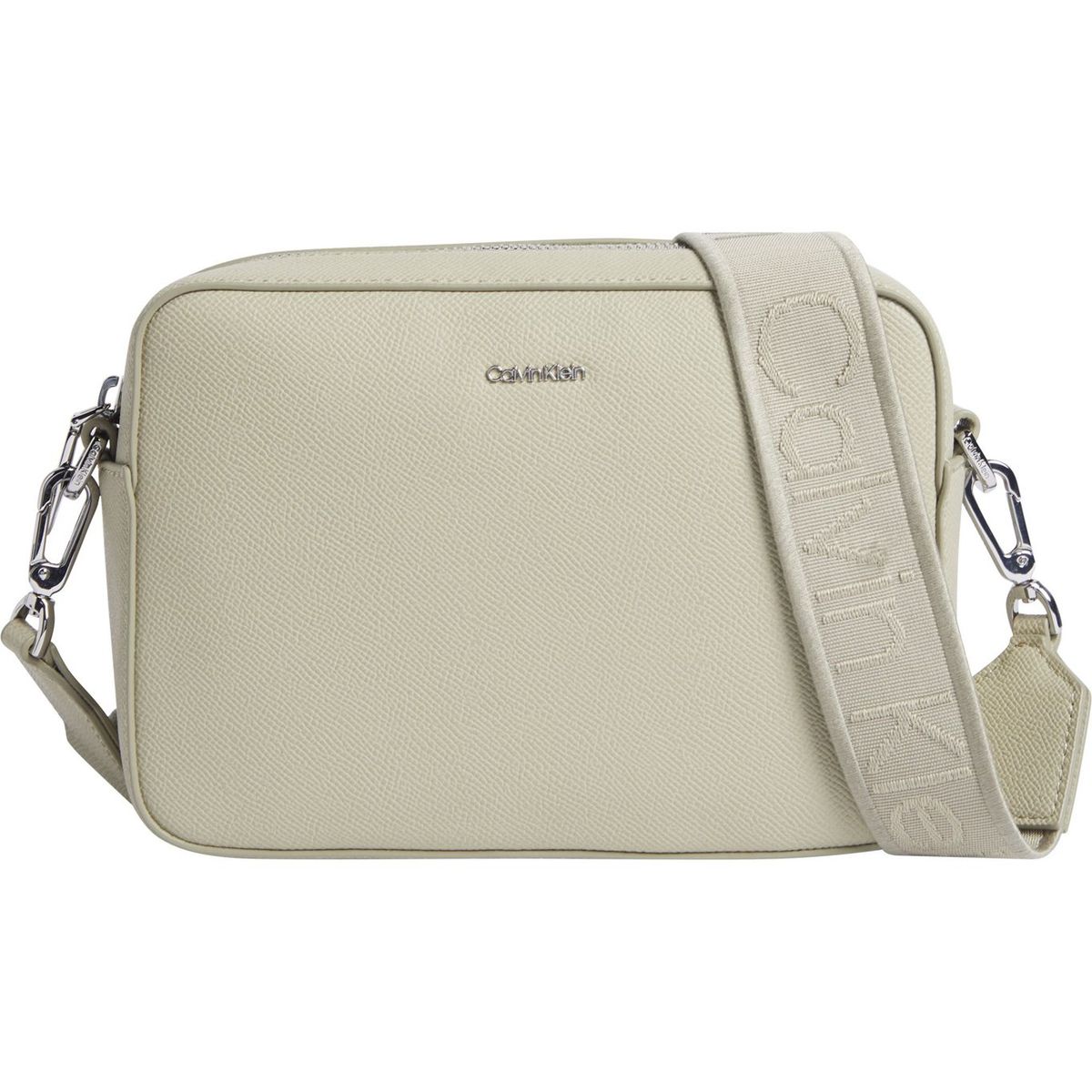 CALVIN KLEIN - Bolso blanco cruzado ck must Calvin Klein
