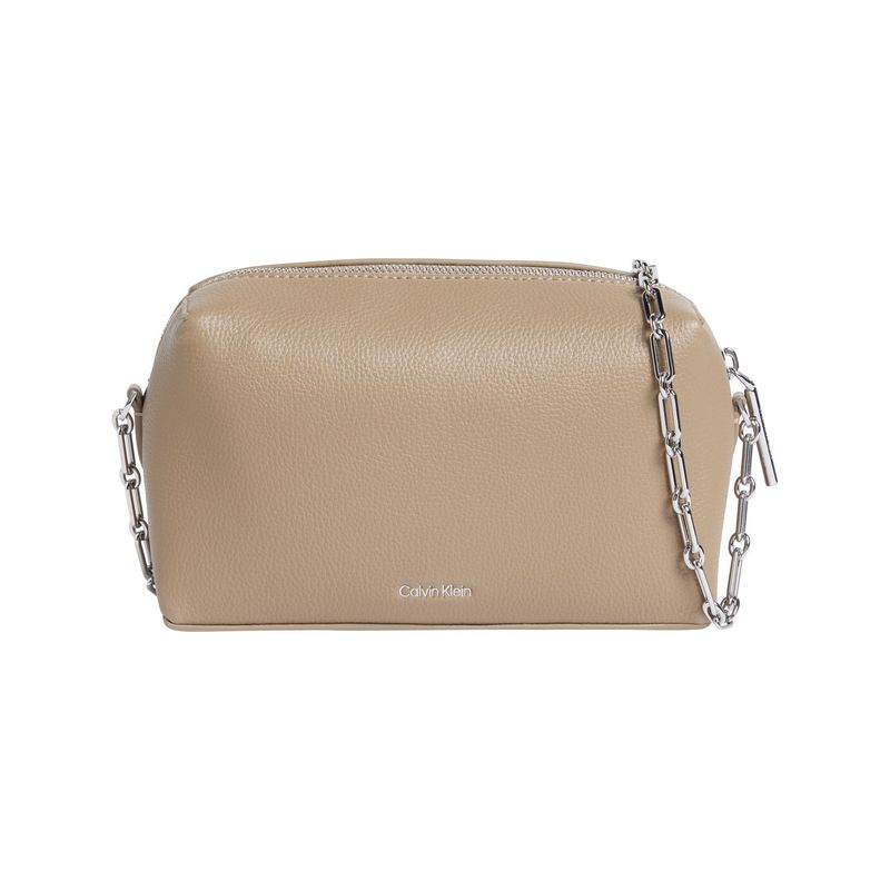 CALVIN KLEIN - Bolsa beige camera Calvin Klein