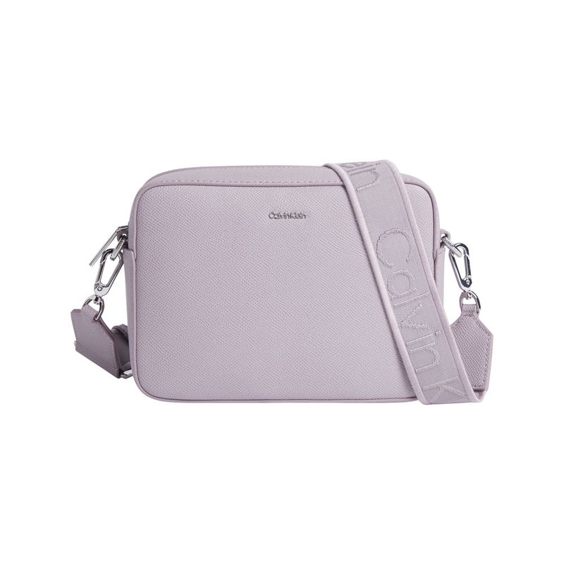 CALVIN KLEIN - Bolso morado cruzado ck must Calvin Klein