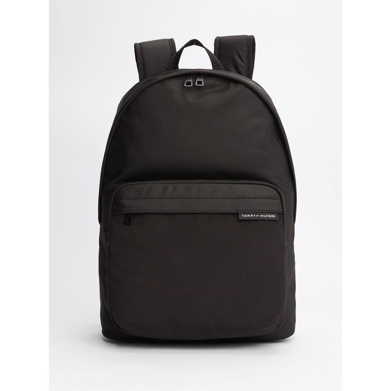 TOMMY HILFIGER - Morral negro Element con logo Tommy Hilfiger