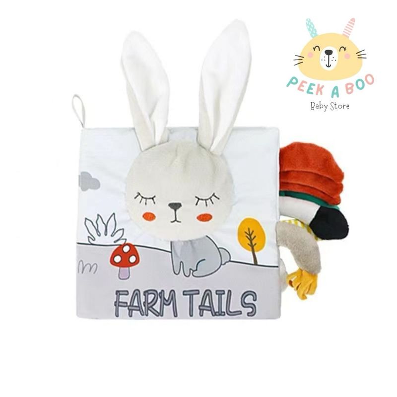 GENERICO - Libro De Animal sensorial 3D Para Bebés Nuevo Conejo