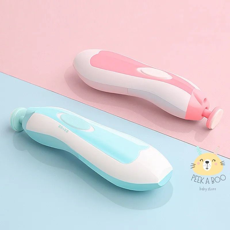 GENERICO - Lima Eléctrica Para Las Uñitas De Tu Bebé Nuevo Rosa