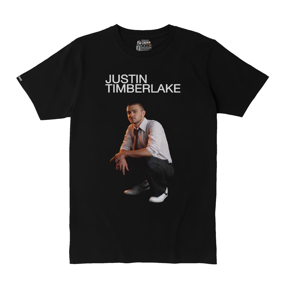 CREACIONES NU CROWN - Camiseta Justin Timberlake Nsync Musica Hombre Nu Crown